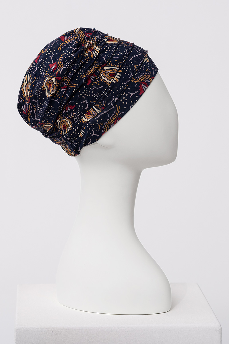 Turbante Yoga - Cuffia in Viscosa di Bambù - fantasia – 2000-4119