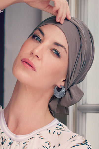 Beatrice - Turbante in Tessuto 37.5® Technology - Colore Beige 1291-0318